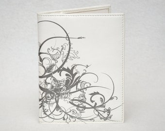 Leather Card Holder Business Card Holder Credit Card Holder Business Card Case Credit Card Wallet Card Case Gift for Women White Leather