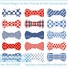 Little Gentleman Bow Tie Clip Art. For Personal and Small Commercial Use. B-0028