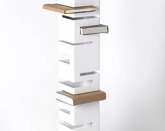 Vertical Steel Bookshelf
