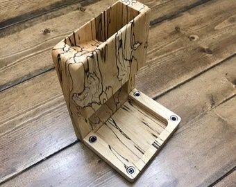 Dice Tower for Dungeons and Dragons (DnD) / Pathfinder RPG - Use with single dice, a set of polyhedral dice, or a d20 - Pair with a dice box