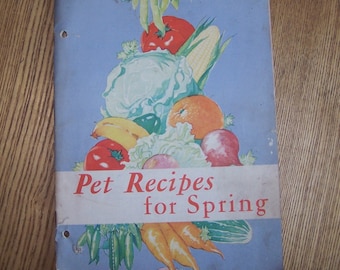 1932 Pet (Milk) Recipes for Spring