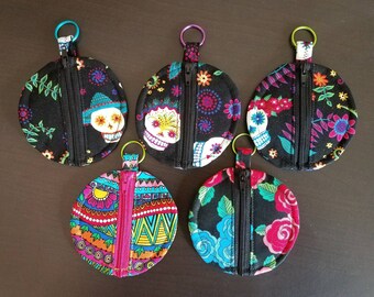 Calavera Zipper Pouch