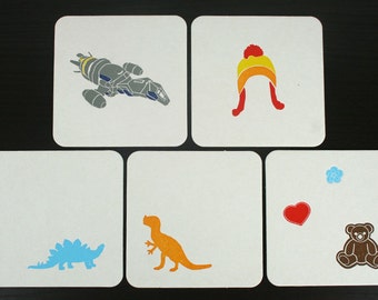 Firefly/Serenity Letterpress Coasters - Set of 5