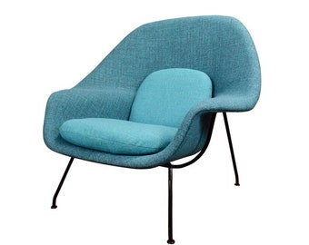 Vintage Mid Century Modern Womb Chair by Eero Saarinen for Knoll