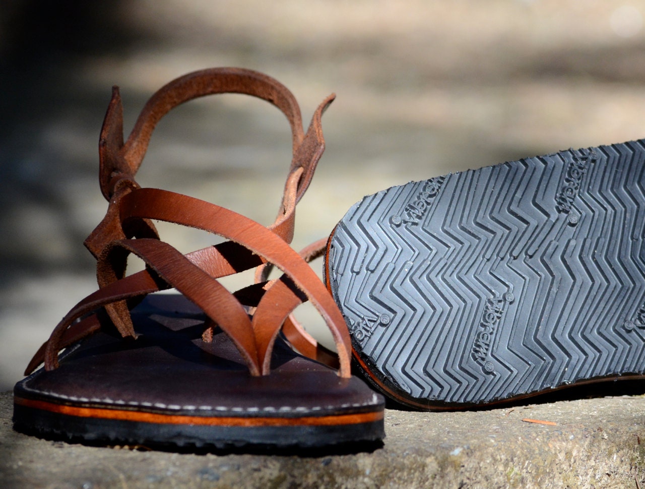 sandales artisanales cuir