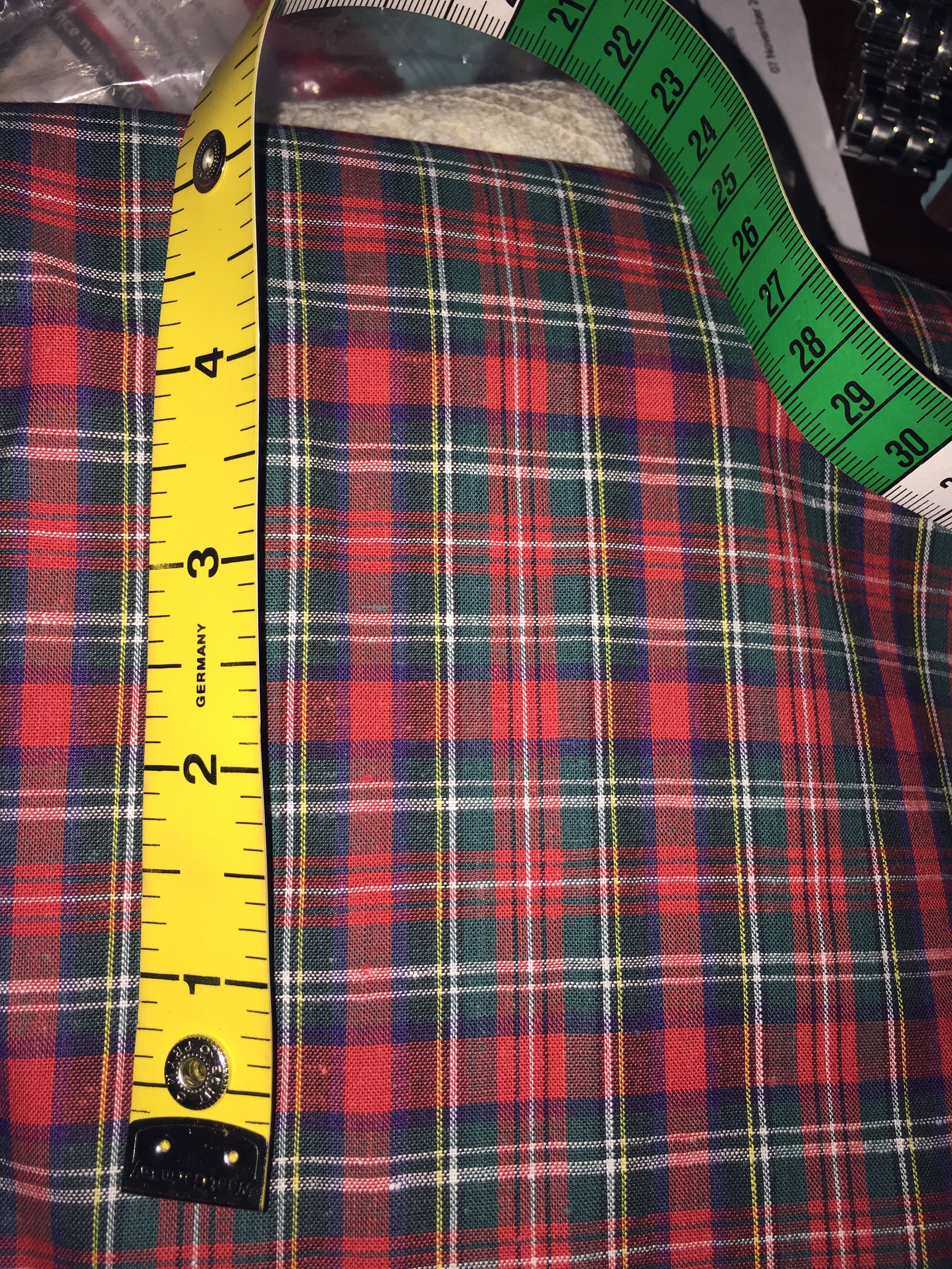 Stewart Tartan Bonnie Prince Charlie Modern Plaid Checked