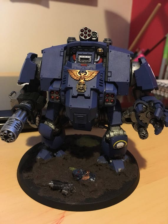 Primaris Redemptor Dreadnought Ultramarine Painted