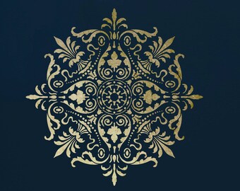 Mandala Wall Stencil ST68