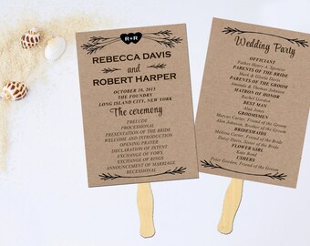 wedding programs examples