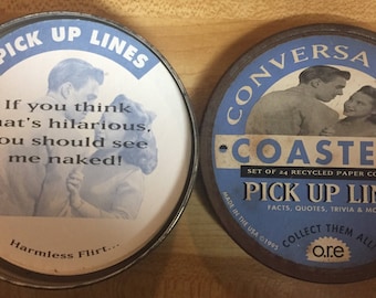 Vintage Adult Conversational Coasters 24 in all