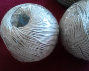 NATURAL HEMP TWINE size 1mm 2.5mm 3mm