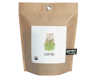 Catnip Garden-in-a-Bag – Grow Kit – Cat gift – Kitten – Cat Lover – Catnip – Eco-friendly – Small Spaces - Mothers Day