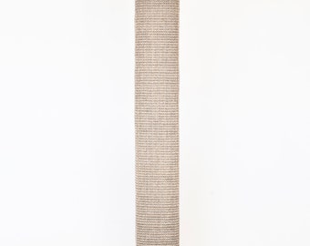 28" Natural Sisal Cat Scratching Post with Organic Catnip-Made in the USA (Walnut)