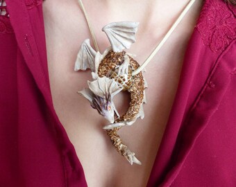 Protective strap necklace