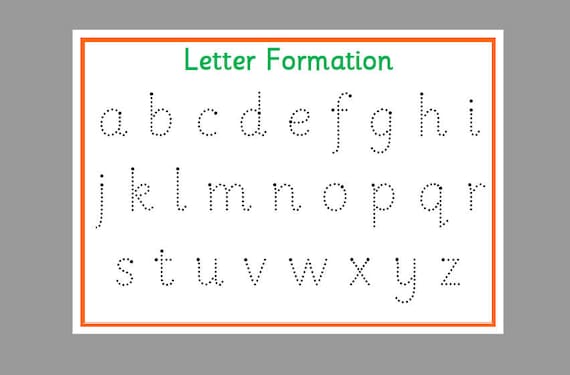 Tracing Letter Name