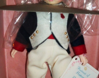 Stunning 1980's Vintage MADAME ALEXANDER Doll NAPOLEON 10" #1330 Not Played With Original Box Packing And Tags