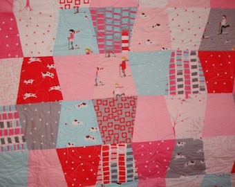 Baby Pips Quilt - Sherbet Pips fabric by moda