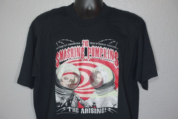 90's Smashing Pumpkins - The Arising Tour Space Control Vintage Concert T-Shirt designed by Jeff Panall