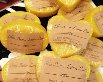 Shea Butter Lotion Bar-Heart Shape, 2.4 Oz, Vanilla Sandalwood Fragrance