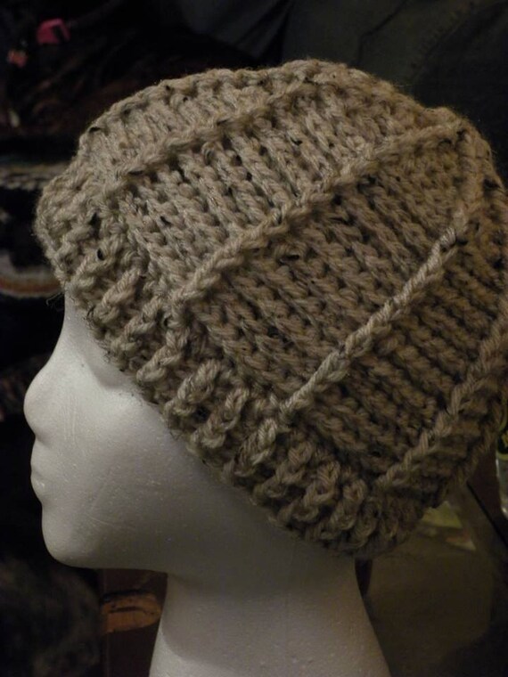 Texture in the Round Crochet Hat Pattern