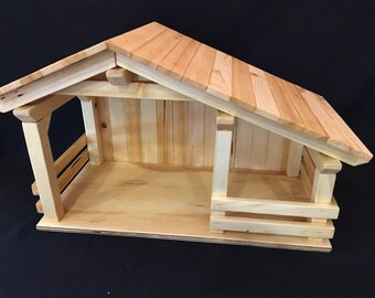 Wood Stable Single Stall /Barn signs, gift ideas, primitive, farm signs, horse, country,nativity stables