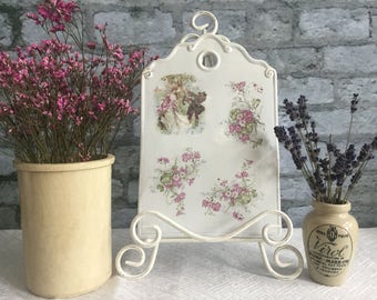 Vintage Porcelain Onion Board ~ Breakfast Board ~ Cheese Board ~ Serving Tray ~ Jakob Teighfeld