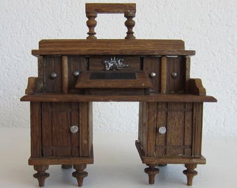 Vintage Dollhouse Furniture: Desk