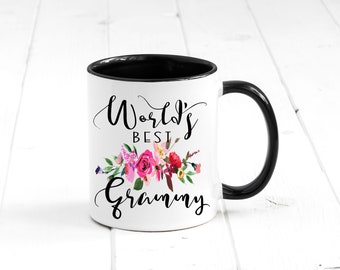 World's Best Grammy, Promoted To Grammy, Gift For Grammy, Mother's Day, Grammy Mug, Mothers Day Mug, For Grammy, Grammy Mug, Coffee CM1184
