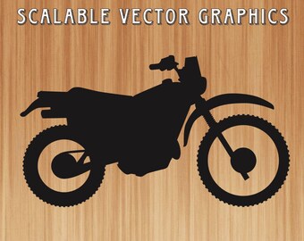 vintage dirt bike svg, motorcycle cut file, dirtbike svg, dirtbike outline, engravable motorcyle, dirtbike rider, dirt bike, shirt design