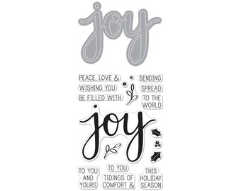 Hero Arts Joy Stamp and Cut