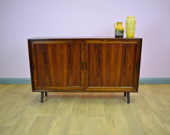 Mid Century Retro Danish Rosewood Poul Hundevad Sideboard TV Cabinet 1970s