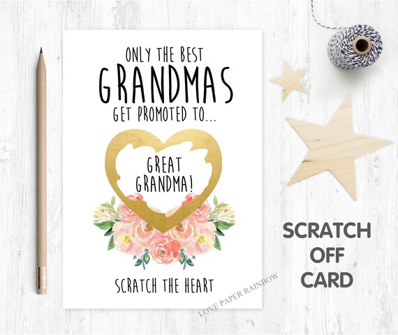 i'm pregnant, pregnancy reveal, pregnancy announcement, pregnancy scratch card, i'm pregnant scratch card you're going to be a great grandma