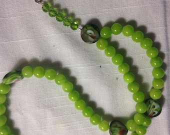 Hand made glass prayer beads