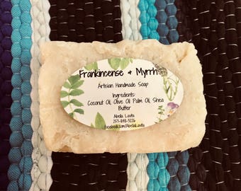 Frankincense & Myrrh Handmade Artisan Soap