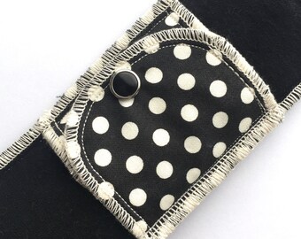 Organic Mini Pantyliner Moonpads Cotton Cloth Pads - Polka Dots