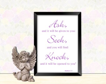 Ask and it shall | Etsy