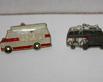 Vintage General Hospital Soap Opera TV Show Enamel Pinback button pin hat lapel