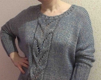 oversized sweater hand made