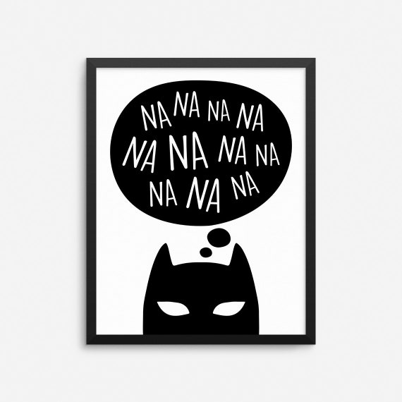 Na Na Na Na Batman Batman Decor Superhero Decor Kids Room