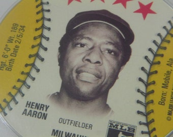 1976 Isalys Discs Hank Aaron PSA 10