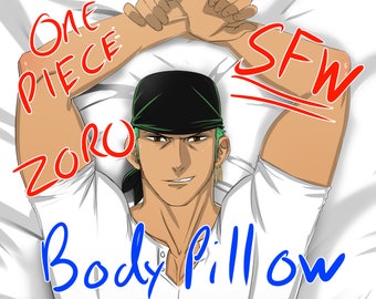 zoro body pillow