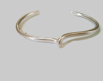 Sterling Silver Twisted Cuff Bracelet
