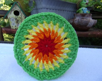 hand crocheted coasters/mug rugs set of 6, crocheted coasters, crocheted mug rug, housewarming gift, hostess gift, basket fillers