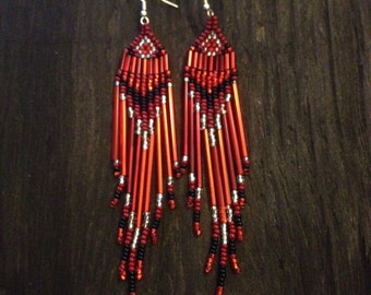 Authentic Native Beaded Earrings