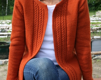 Sweater- Knitting Pattern pdf