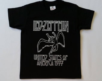 led zeppelin united states america 1977 t shirt