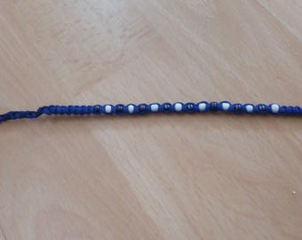 Braided beaded bracelet