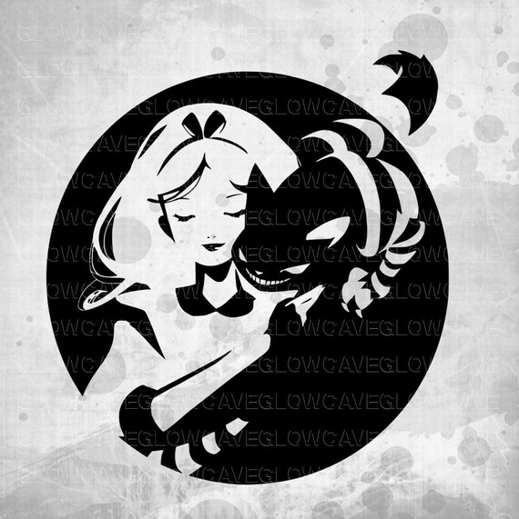 Download Alice in Wonderland svg AliceSvg Dxf Png EpsSilhouette