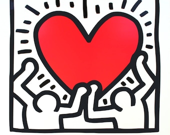 Keith Haring-Unitled (1988)-1995 Poster