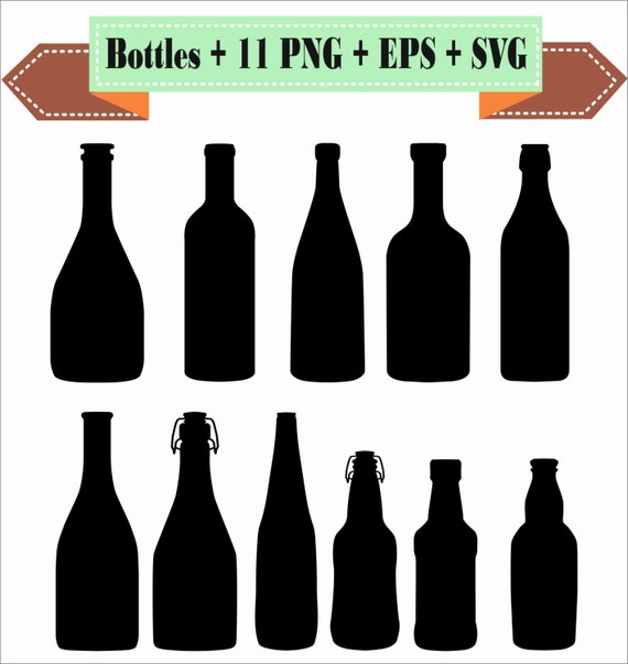 Free Free 131 Silhouette Beer And Baby Bottle Svg SVG PNG EPS DXF File